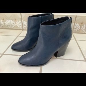 Cole Haan Navy Ankle Boots NEW